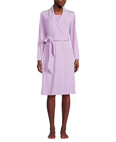 Lands' End Women's Cooling Robe with Piping