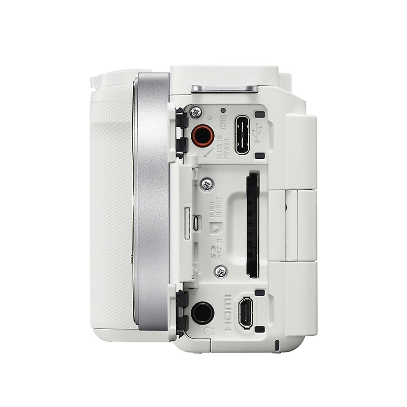 Sony Sony Alpha ZVE10 Ii Aps-c Interchangeable Lens Mirrorless Content Creators Camera Kit and 16-50mm Lens Kit (White)