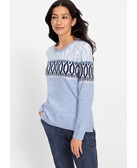Olsen Women's Nordic Pullover