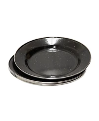 Stansport Deluxe 24-Piece Enamel Tableware Set