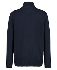 Tommy Hilfiger Big Boys Solid 1/4 Zip Sweater