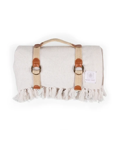 Picnic Time Montecito Picnic Blanket with Harness