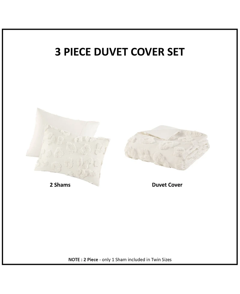 Intelligent Design Larissa Chenille 2-Pc. Duvet Cover Set, Twin/Twin Xl