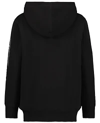 Tommy Hilfiger Big Boys Tommy Script Zip Front Soft Sherpa Hoodie