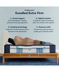 Serta Perfect Sleeper X Excelled Extra Firm 13.75" Quilted Hybrid Mattress