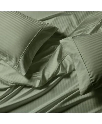 Extra Deep Pockets 22 Inches Stripe 650 Easy Care Sheet Sets Queen