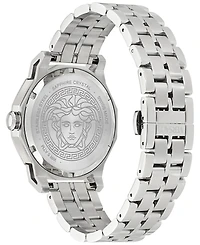 Versace Men's Swiss Stainless Steel Bracelet Watch 43mm