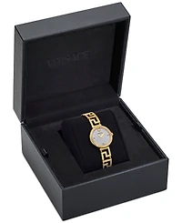Versace Women's Swiss Greca Goddess Diamond (1-7/8 ct. t.w.) Gold Ion Plated Bracelet Watch 28mm
