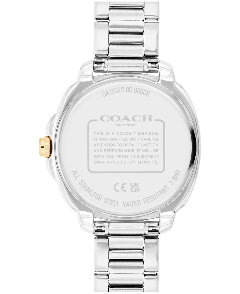 Coach Women's Kitt Two-Tone Stainless Steel Bracelet Watch 34mm
