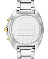 Coach Men's Charter Two-Tone Stainless Steel Bracelet Watch 44.5mm