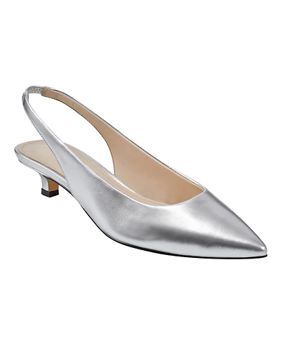 Marc Fisher Ltd Women's Posey Pointy Toe Dress Slingback Pumps