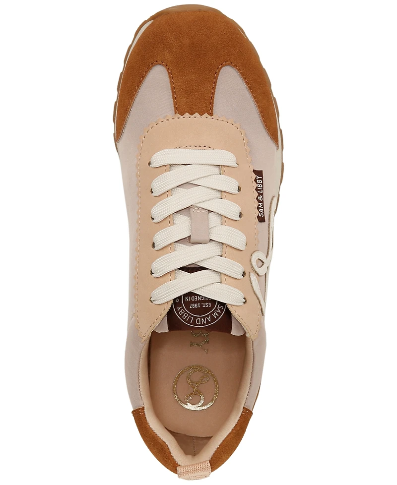 Sam and Libby Women's Rowen Lace Up Retro Sneakers