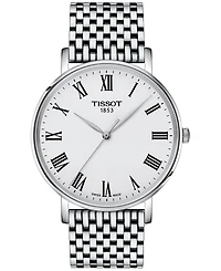 Tissot Men's Swiss Everytime Stainless Steel Bracelet Watch 40mm