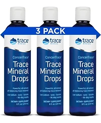 Trace Minerals ConcenTrace Trace Mineral Drops - Liquid Supplement for Bone & Joint Support