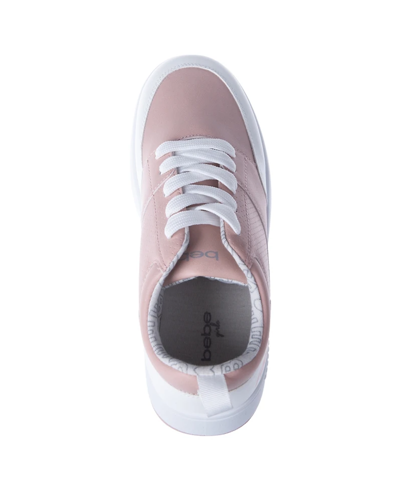 Bebe Little and Big Girls Court Low Top Sneaker