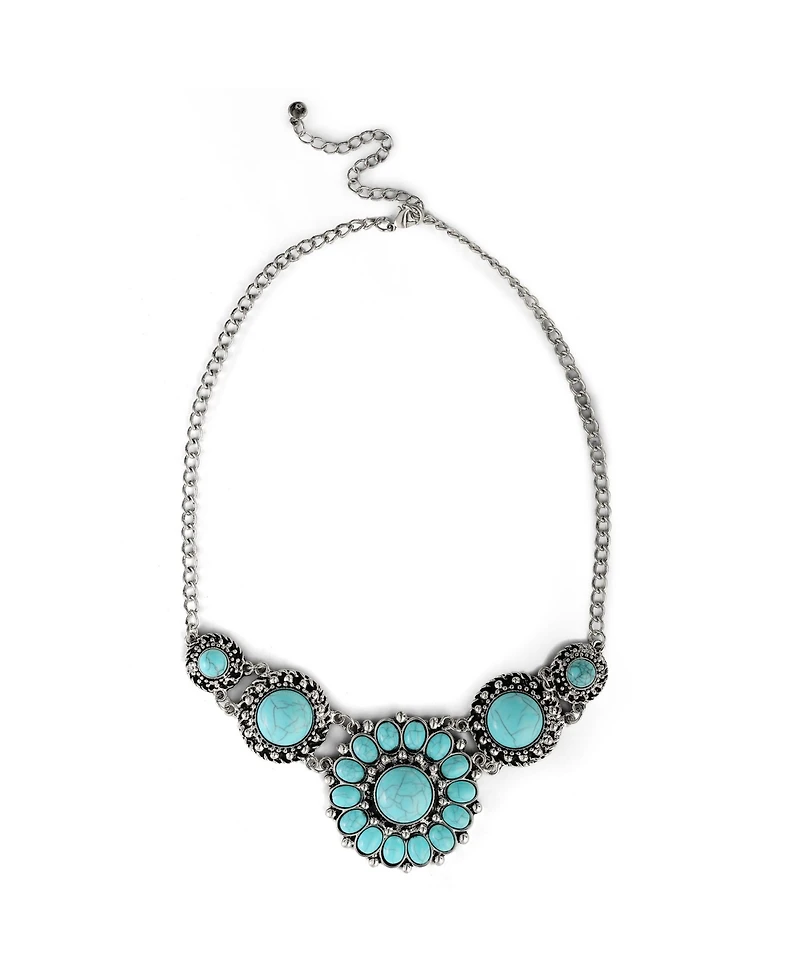 Jessica Simpson Turquoise Statement Necklace