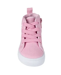 Bebe Toddler Girls Embroidered Sequin Sneakers