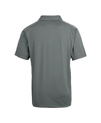 Cutter & Buck Men's Detroit Lions Throwback Logo Prospect Textured Stretch Polo
