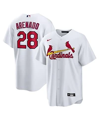 Nike Men's Nolan Arenado White St. Louis Cardinals 2024 Home Replica Jersey