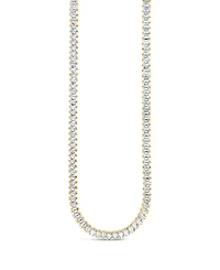 Sterling Forever Marisol Cubic Zirconia Tennis Necklace