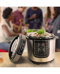 Megachef 6 Quart Digital Pressure Cooker with 14 Pre-set Multi Function Features