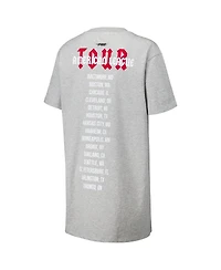 Pro Standard Men's and Women's Heather Gray New York Yankees Oversized City Tour T-Shirt Dress