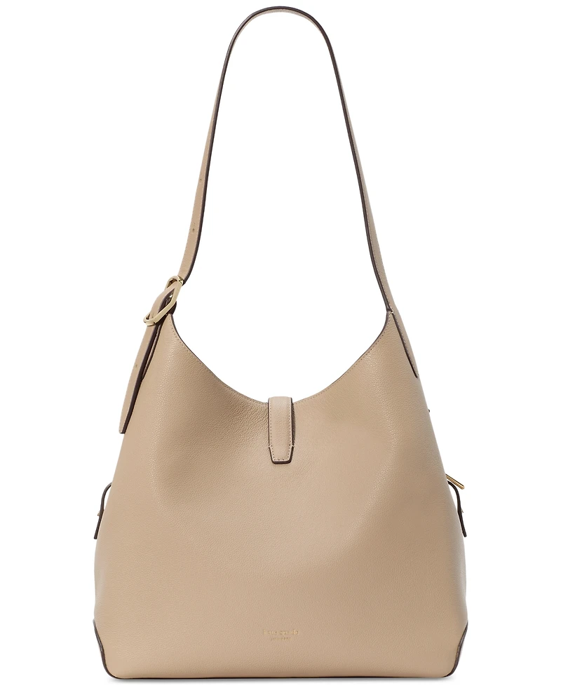 kate spade new york Deco Large Pebbled Leather Shoulder Bag