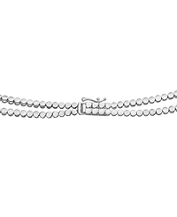 Wrapped in Love Diamond Two Layer 17" Tennis Necklace (5 ct. t.w.) in 10k White Gold or 10k Yellow Gold, Created for Macy's