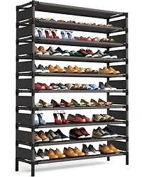 Tribesigns Modern Executive Office Desk, 62-Inch Large Wood Computer Aesthetic Workstations with Double Pedestal, Writing Table Work Desk for Ho