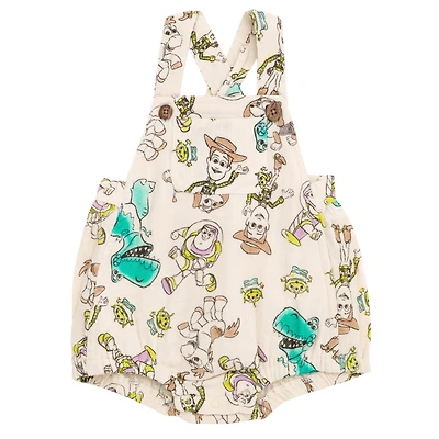 Toy Story Baby Boys Cotton Gauze Matching Family Short Overalls