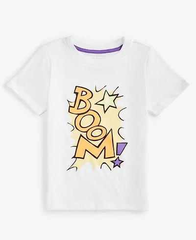 Epic Threads Toddler Boys Boom Graphic T-Shirt, Created for Macy's