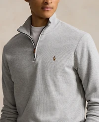 Polo Ralph Lauren Men's Estate-Rib Cotton Quarter-Zip Pullover