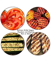 MegaChef Dual Surface Reversible Indoor Grill and Griddle