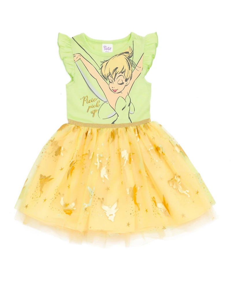 Disney Girls Raya and the Last Dragon Mermaid Frozen Nightmare Before Christmas Tulle Dress to