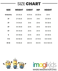 Despicable Me Toddler Boys Minions T-Shirt and Shorts Outfit Set to