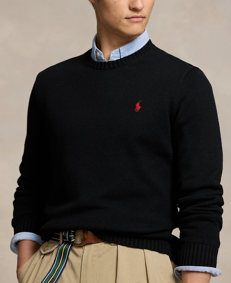 Polo Ralph Lauren Men's Cotton Crewneck Sweater