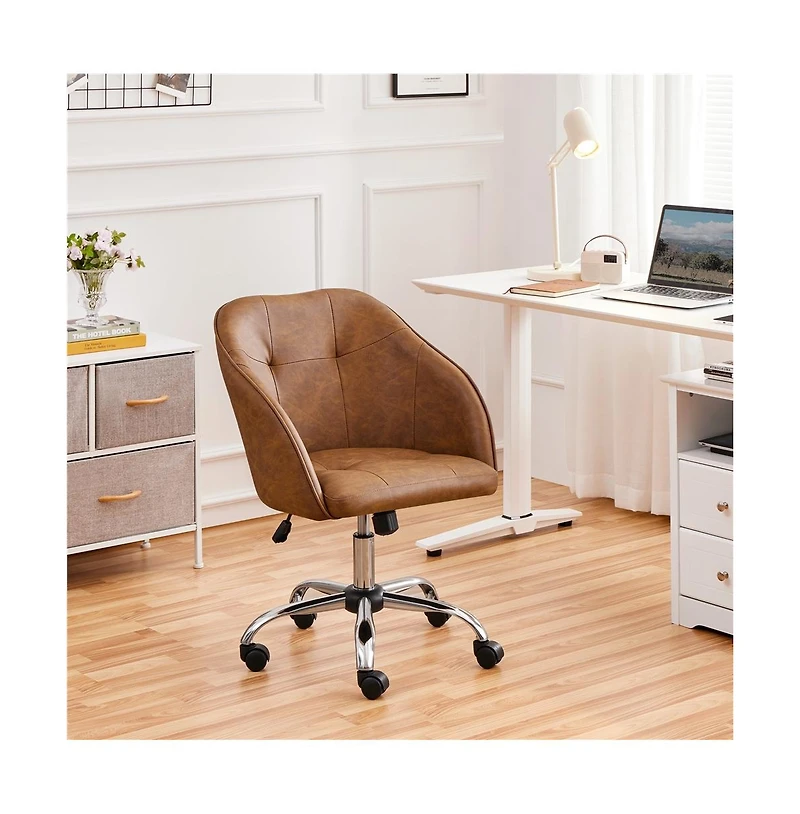 Yaheetech Modern Desk Chair Computer for Home Office