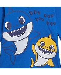 Baby Shark Baby Boys Pinkfong Shark Pullover Costume Hoodie and French Terry Pants Outfit Set