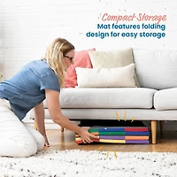 ECR4Kids SoftZone Patchwork Activity Mat, Assorted