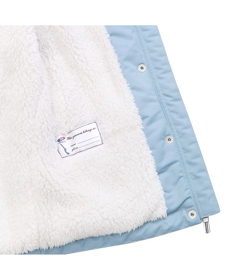 Rokka&Rolla Girls Parka Jacket with Insulated Hood