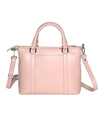 Club Rochelier Leather Crossbody Bag with Top Handles