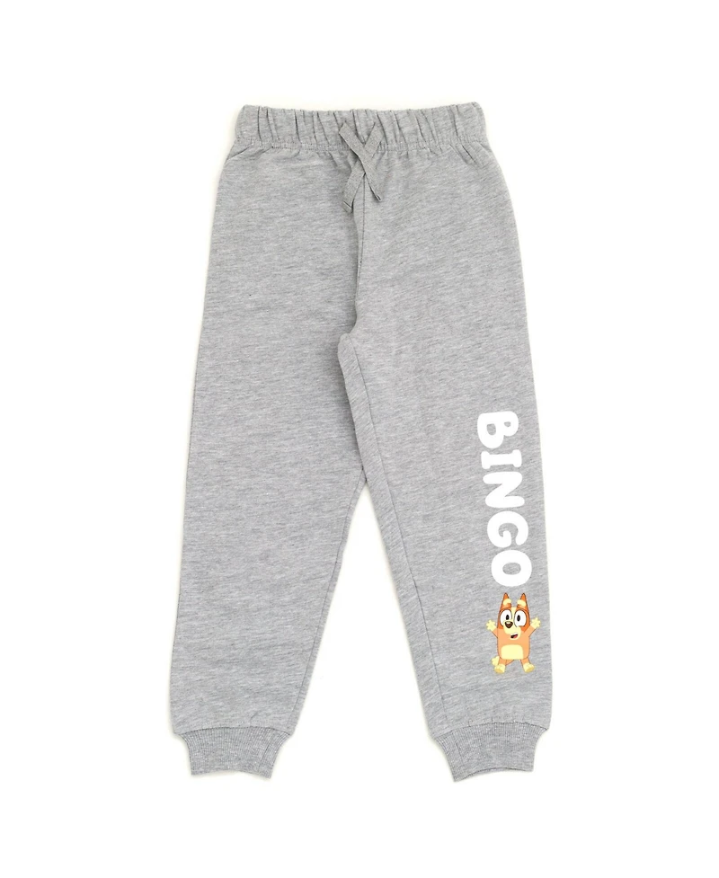 Bluey Toddler Boys Fleece Pullover Hoodie and Pants Outfit Set
