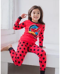 Miraculous Girls Pullover Pajama Shirt and Pants Sleep Set