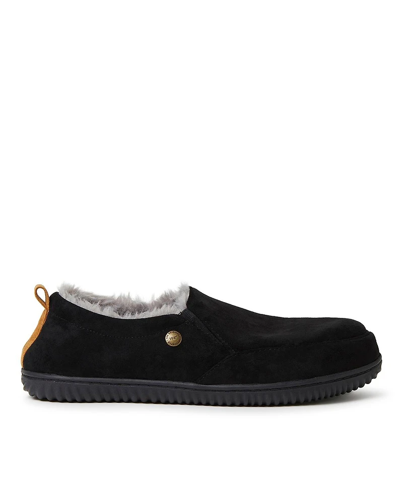 Dearfoams Men's Alpine by Men s Zurich Closed Back House Shoe Slipper