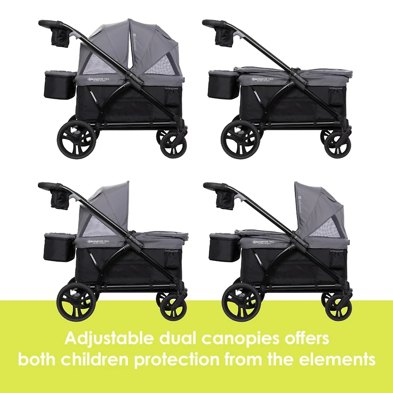 Baby Trend Navigator Pro 2-in-1 Stroller Wagon - Dash Sage