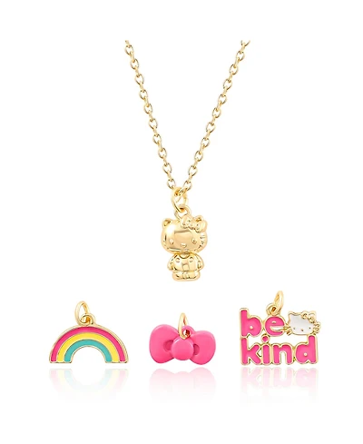 Hello Kitty Sanrio Charm Set with Necklace Chain