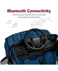 Best Choice Products 12V 2.5 Mph Licensed Chevrolet Silverado Ride On Truck Car Toy w/ Parent Remote Control