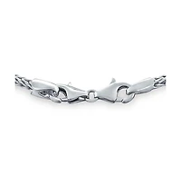 Bling Jewelry Stackable Sterling Silver Snake Bracelet with Lobster Claw Clasp