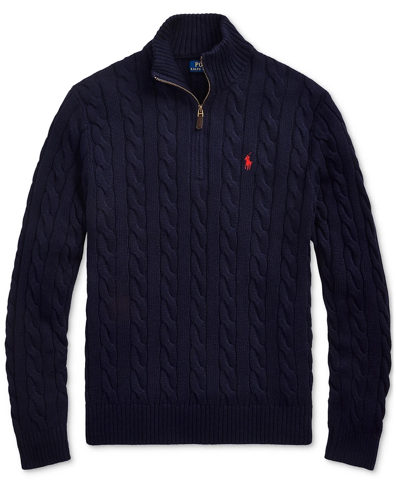 Polo Ralph Lauren Men's Cable-Knit Cotton Sweater