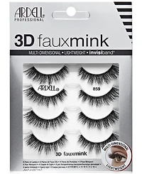 Ardell 3D Faux Mink Lashes #859, 4-Pk.